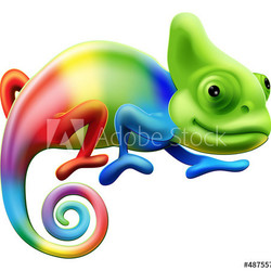 Rainbow chameleon