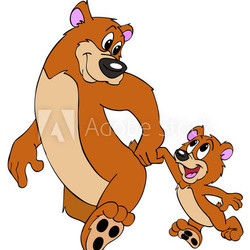 Father And Son Bears