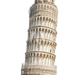 The eaning tower of Pisa, Italy