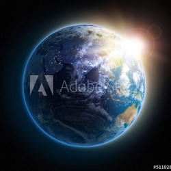 Sunrise over Earth