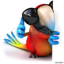 Fun parrot