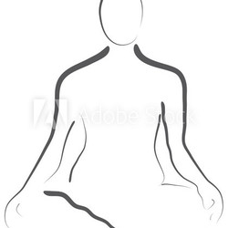 Yoga - Lotussitz - Logo