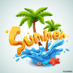 Summer illustration