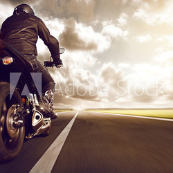 Motorbike on Highway