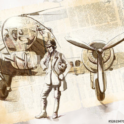 World between 1905-1949 - Pilot (full sized hand drawing)