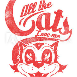 All the cats love me