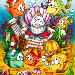 Fische, Fisch, Atlantis, Meer, Unterwasser