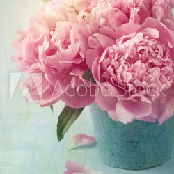 Peony flowers
