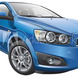 Korean subcompact hatchback