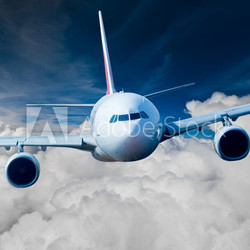 Passenger Airliner in the sky