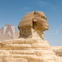The Sphinx and Pyramid of Khafre