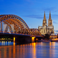 Cologne city skyline, Germany