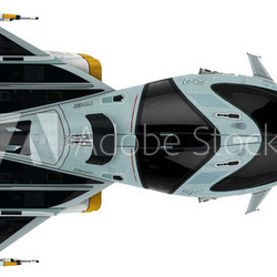 new space front up view