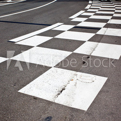 Car race asphalt