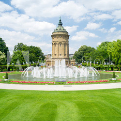 Mannheim Wasserturm am Friedrichsplatz