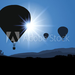 Mongolfiere_Rayon de soleil