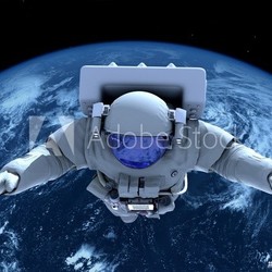 The astronaut