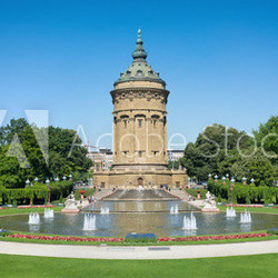 Mannheim Wasserturm Panorama