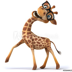 Fun giraffe