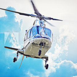 VIP Hubschrauber im Anflug