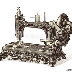 vintage sewing machine