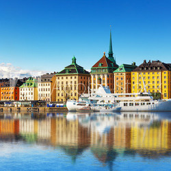 Old Town in Stockholm, Sweden