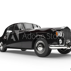 Black Elegant Vintage Car