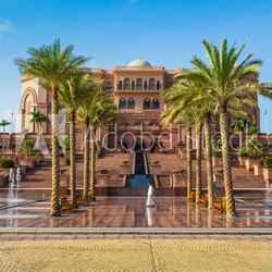 Emirates Palace in Abu Dhab