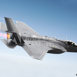 F-35 A Lightning at super sonic speeds