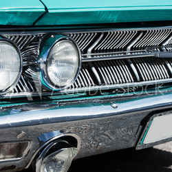Front Detail of American Classic Car