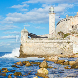 The lighthouse and fortress of El Morro in Havana
