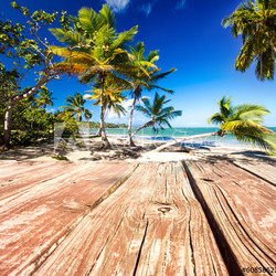 Bootssteg vor Karibischem Traumstrand :)