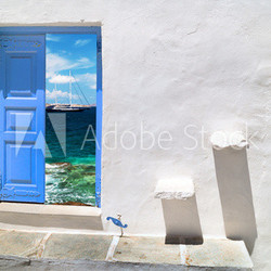 Traditional greek house on Sifnos island, Greece