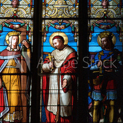 France, church of Magny en Vexin in Val d Oise