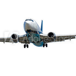 Plane isolated on a white background