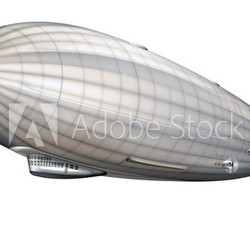 Luftschiff, Zeppelin freigestellt